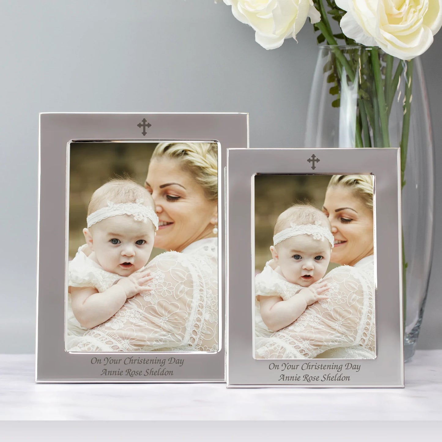 Cross Photo Frame
