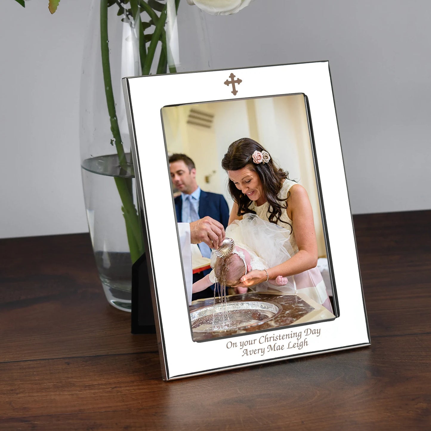 Cross Photo Frame