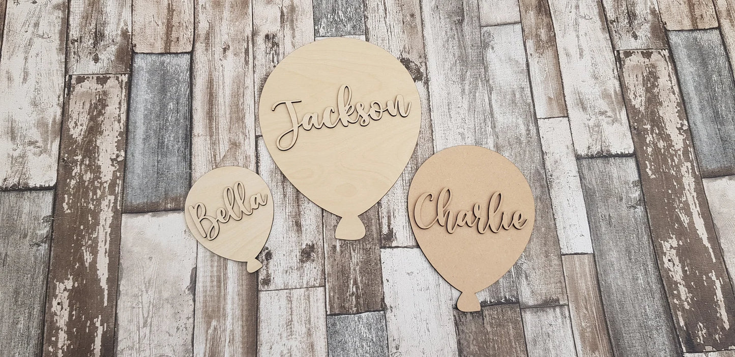 name wooden craft