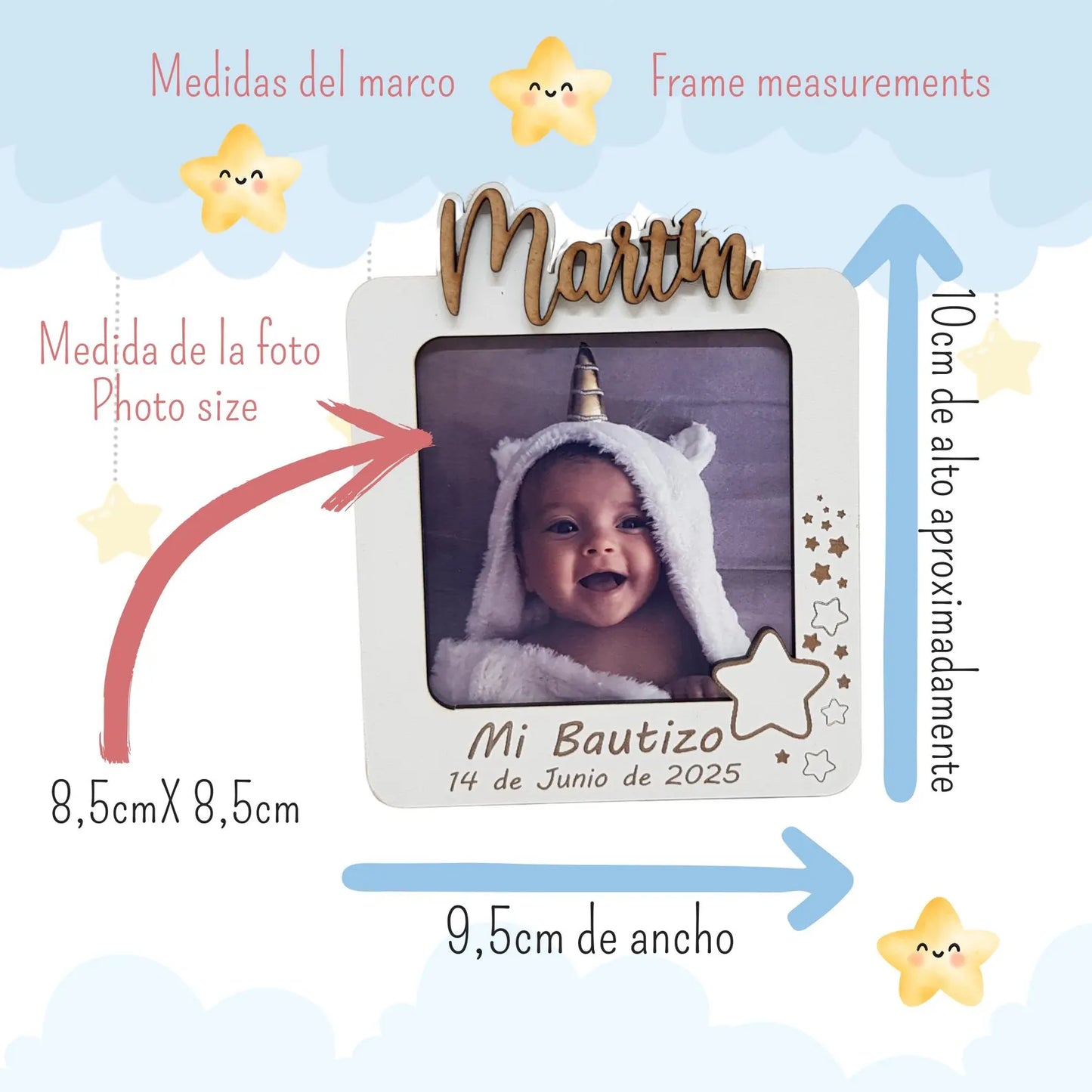 Baptism Photo Frames