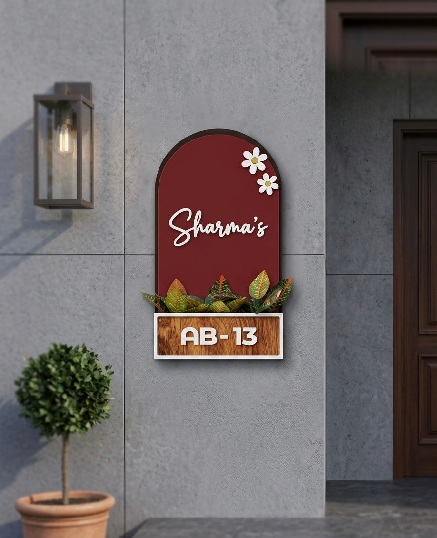 Planter Name Plates