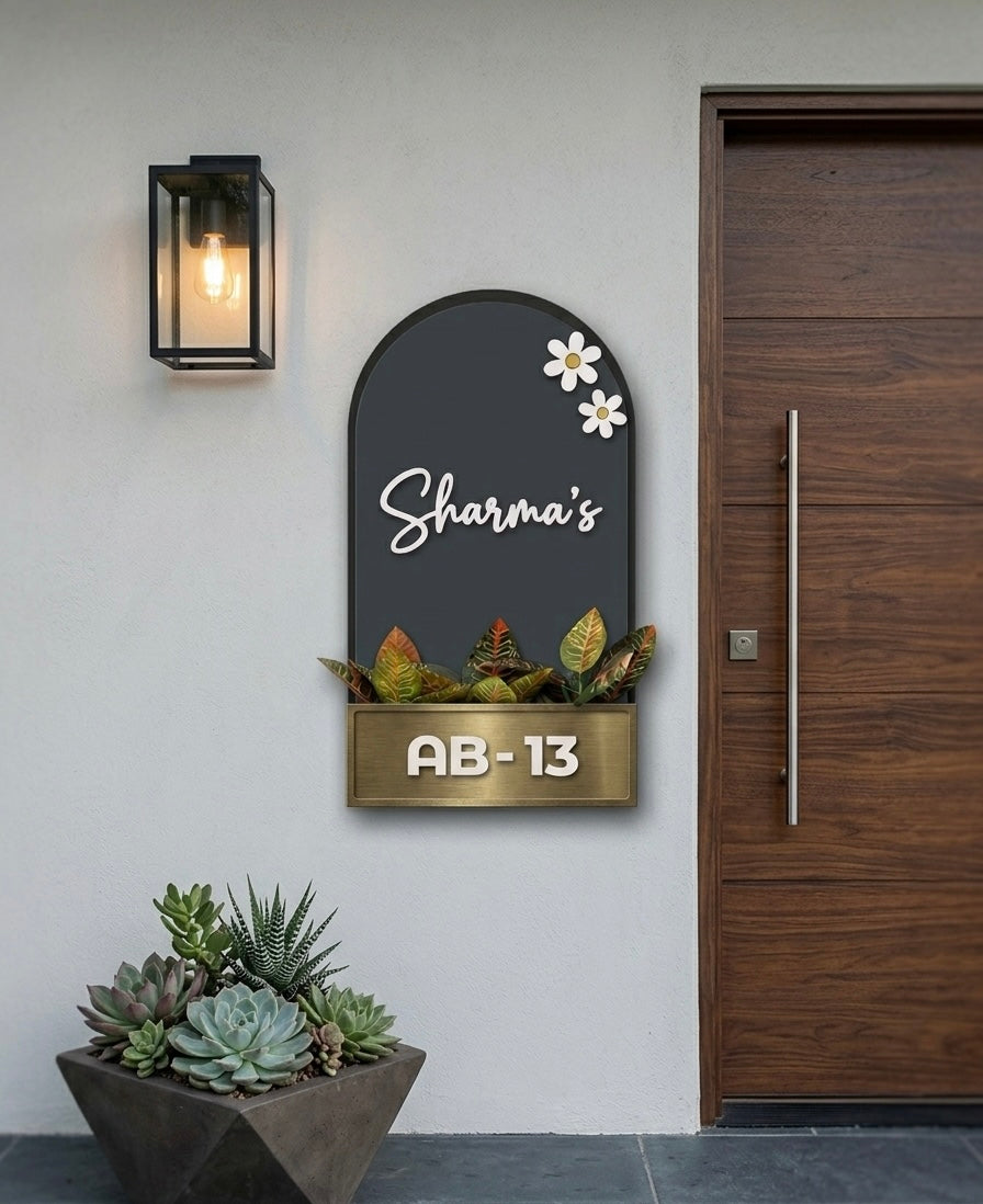 Planter Name Plates